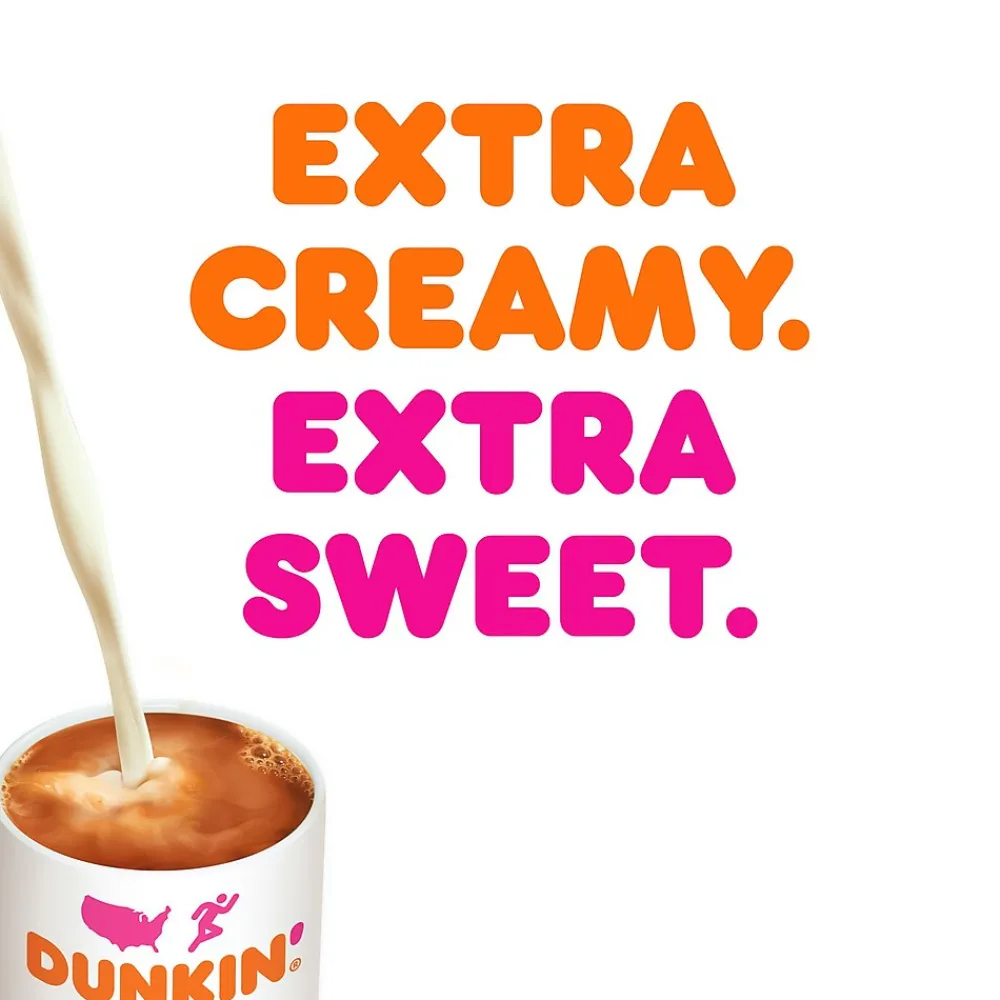 Dunkin' Extra Extra Coffee Creamer, 32 Oz, 2PK