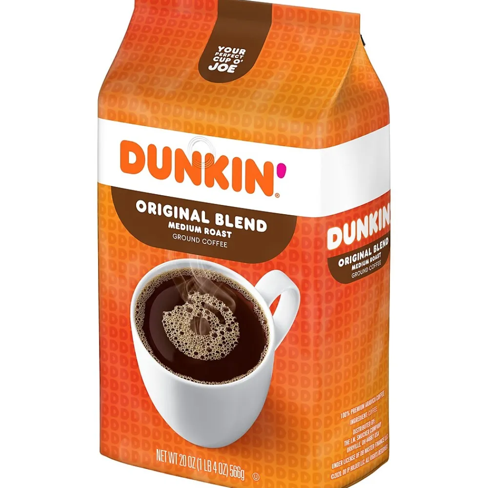Dunkin' Original Blend Ground Coffee, Medium Roast, 18 oz. (SMU01641)