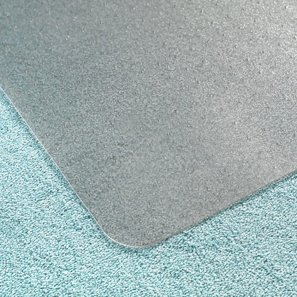 Chair Mats*Ecotex Carpet Chair Mat, 36" x 48", Designed for Low-Pile Carpet, Clear Marvec BioPVC (NRCMFLFG0002)