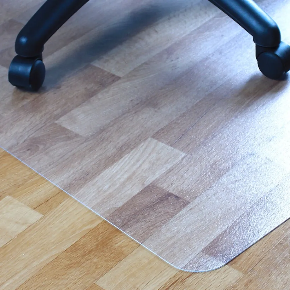 Chair Mats*Ecotex Hard Floor Chair Mat, 36" x 48", Clear Marvec BioPVC (NRCMFLFS0002)