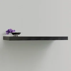 Shelving*Eden Grove MDF Mounted Shelf, 24", Espresso (0191827)