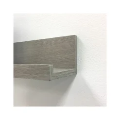 Shelving*Eden Grove MDF Wall-Mounted Shelf, 60", Gray (9602064E)