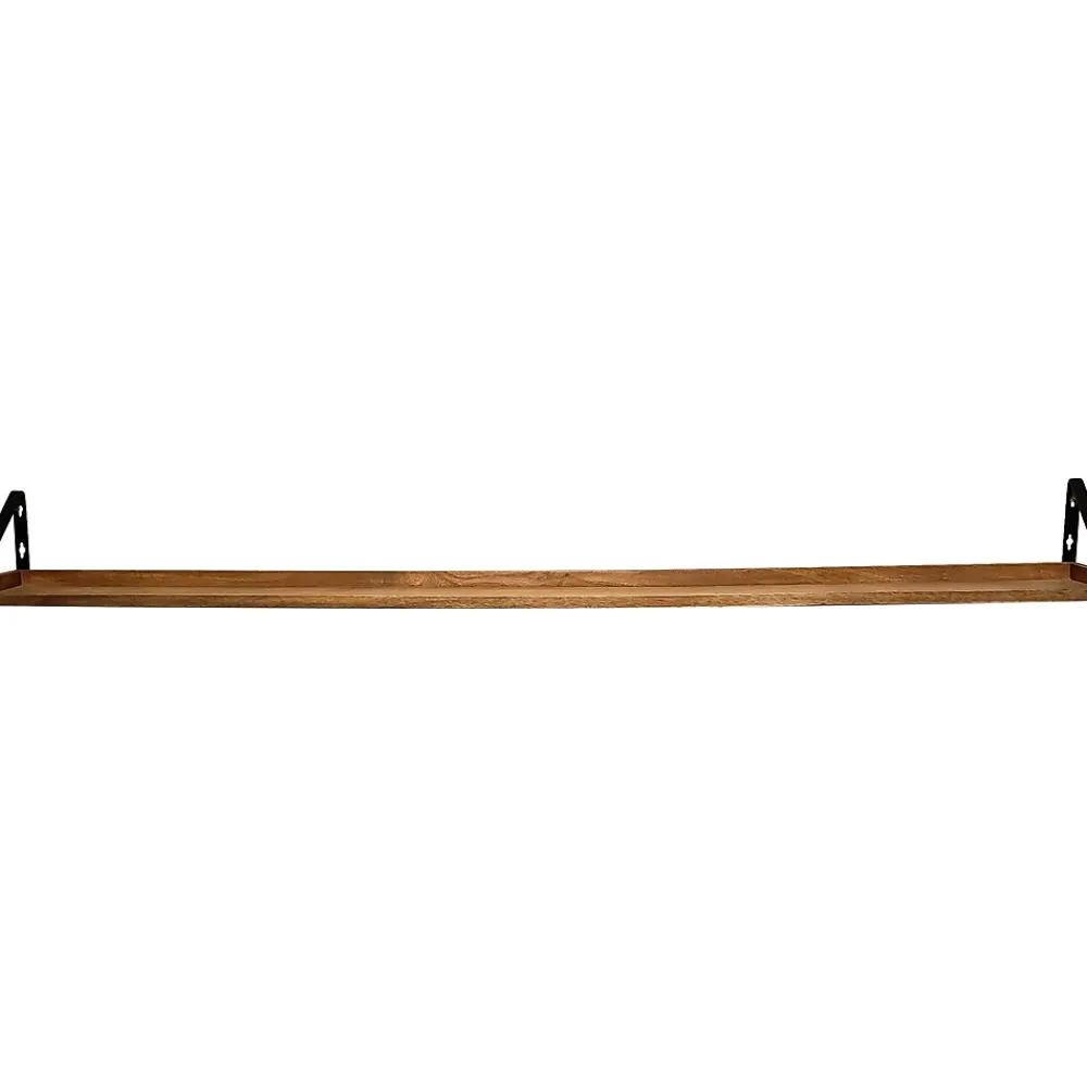 Shelving*Eden Grove Shelving Wood Mounted Ledge, 60", Mango (9602107E)