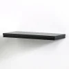 Shelving*Eden Grove Single Wall Shelf, 18"W, Black (0191409)
