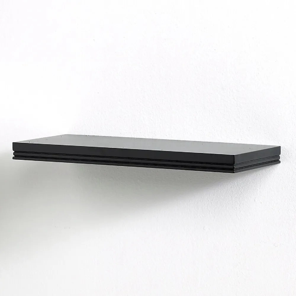 Shelving*Eden Grove Single Wall Shelf, 18"W, Black (0191409)