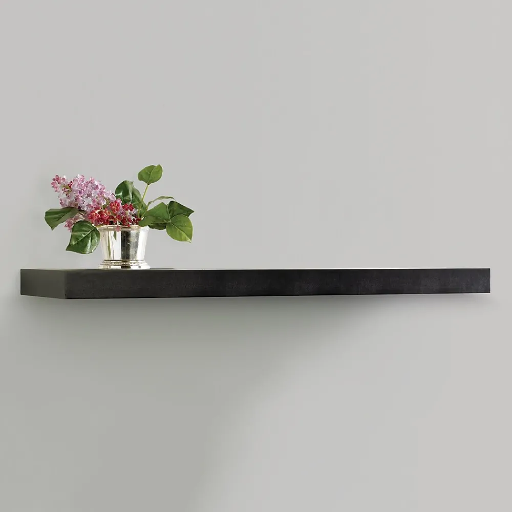 Shelving*Eden Grove Single Wall Shelf, 35"W, Espresso (0191406)