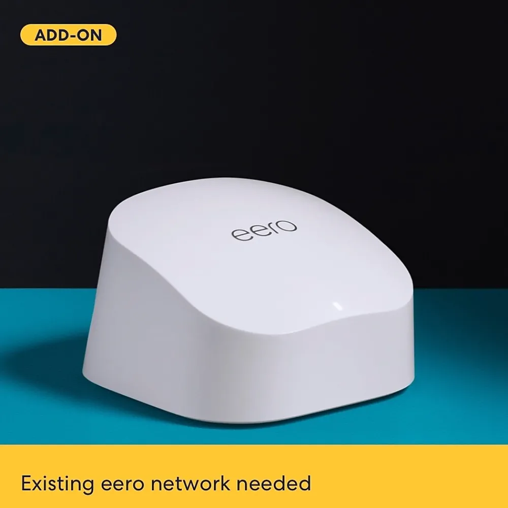Online Eero mesh wi-fi 6 AX500 Tri Band WiFi 6 Extenders, White (6004360)