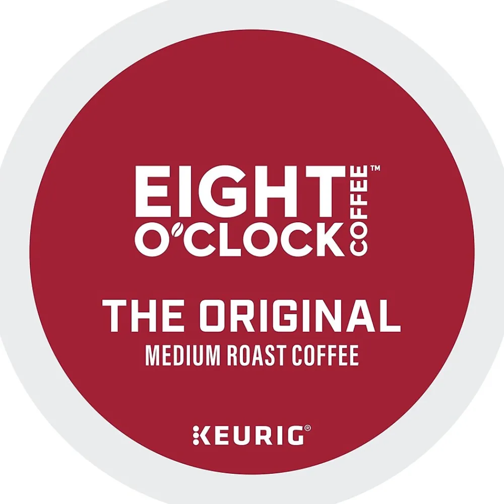 Eight O'Clock Original Coffee Keurig® K-Cup® Pods, Medium Roast, 96/Carton (64053)