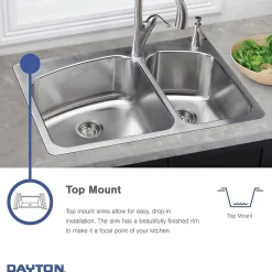Elkay Dayton Stainless Steel 33