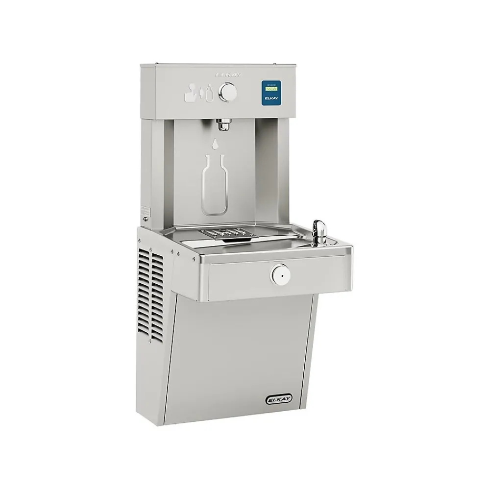 Elkay EZH2O Bottle Filling Station with Single Cooler, Stainless Steel (VRCDWSK)
