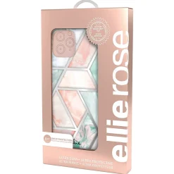 Ellie Los Angeles ELLIE ROSE Phone Case for iPhone 11 Pro Max/Xs Max, Peachy Green (11PROMAX-0055)
