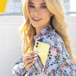 Ellie Los Angeles ELLIE ROSE Phone Case for iPhone 12/12 Pro, Lavender Agate (12PROU-0004)