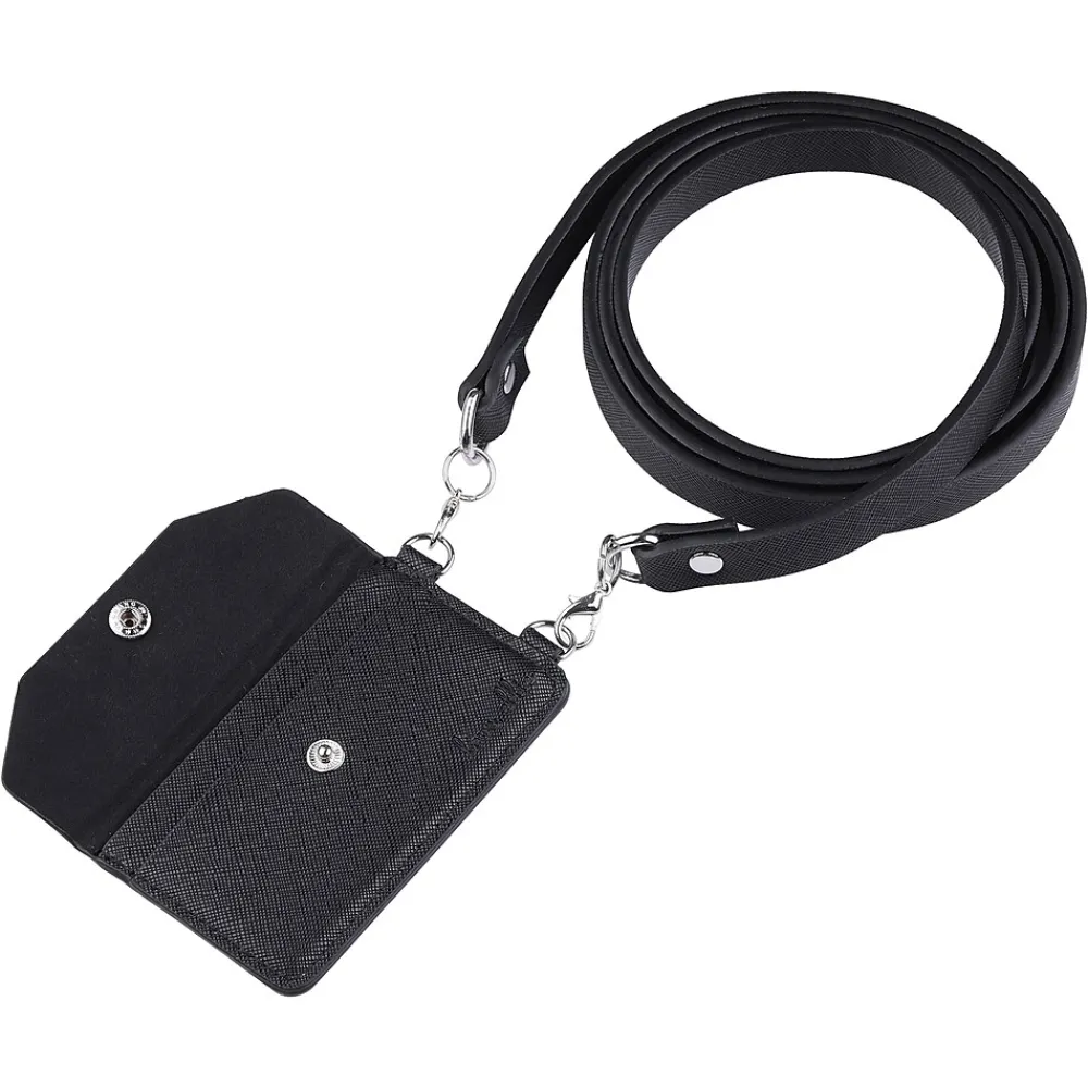 Ellie Los Angeles ELLIE ROSE Smartphone Pocket Attachment with Strap, Black (CB-0001)