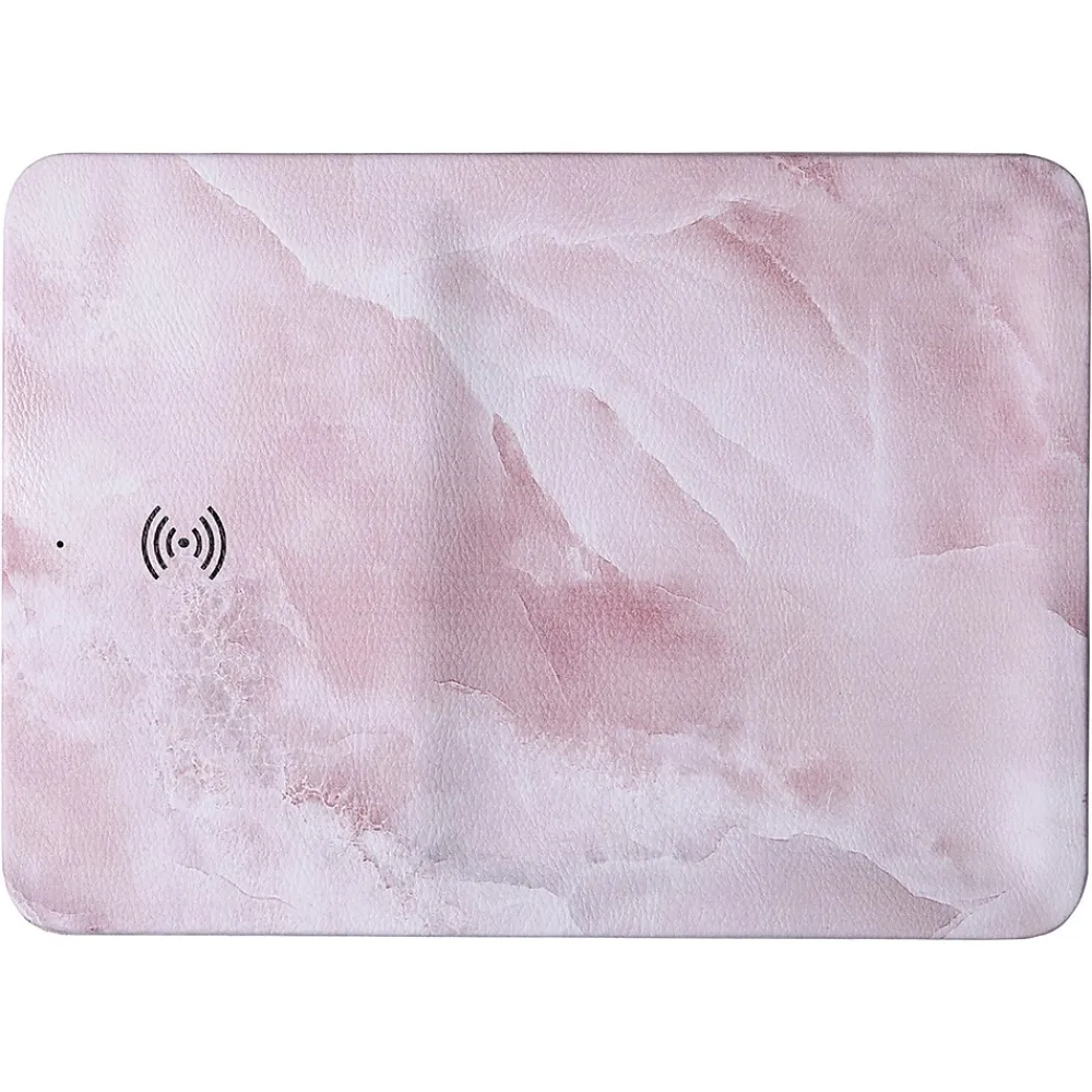 ELLIE ROSE 10-Watt Qi Wireless Charging Tray, Cracked Marble (WCT-0002)<Ellie Los Angeles Clearance