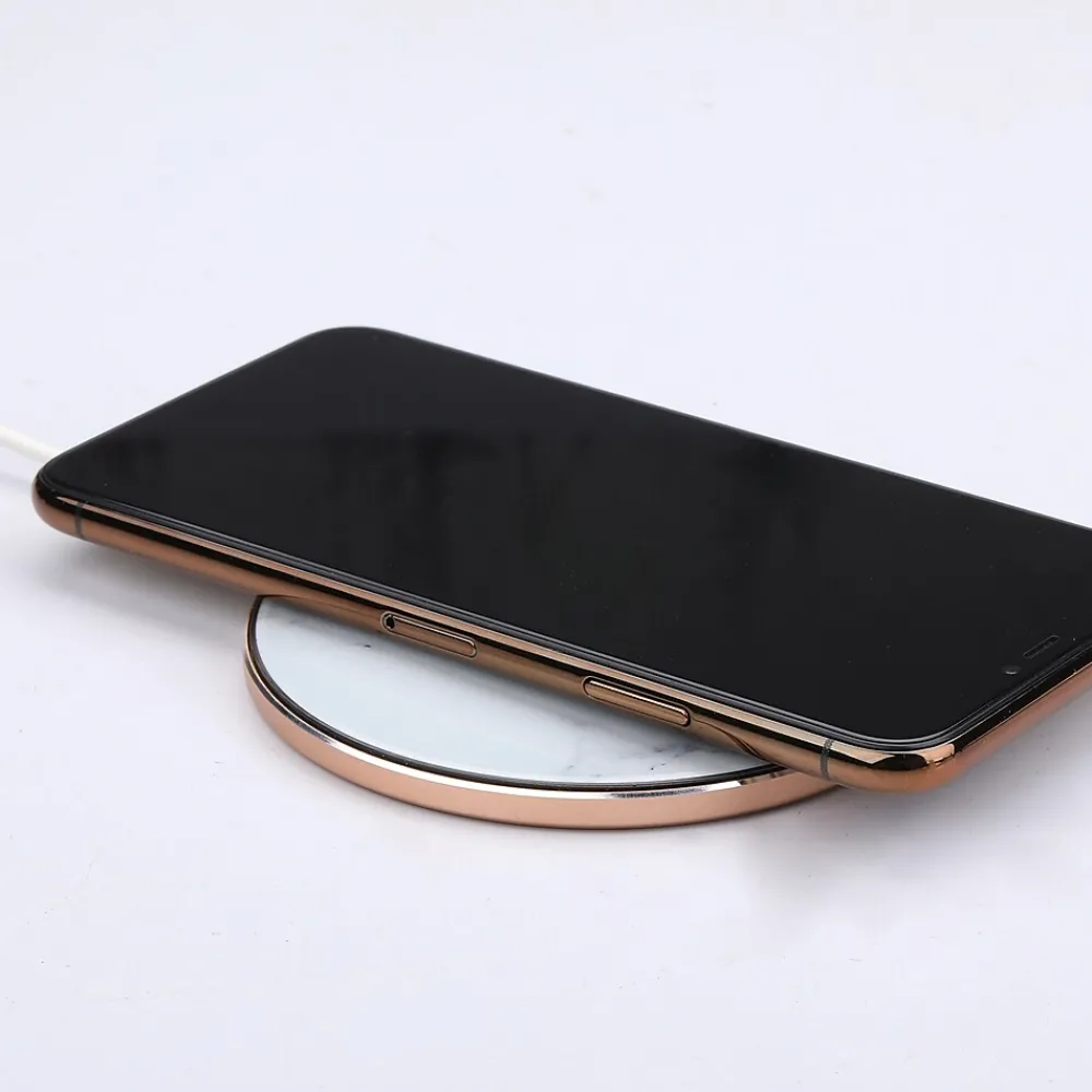 ELLIE ROSE Wireless Charging Pad, Misty Marble (WC-0003)<Ellie Los Angeles Sale