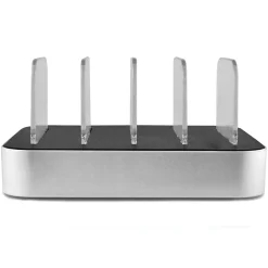 Charging Dock with 4 USB-A Ports, 2.4-Amp, Black, (EMC40USB)<Ematic Outlet