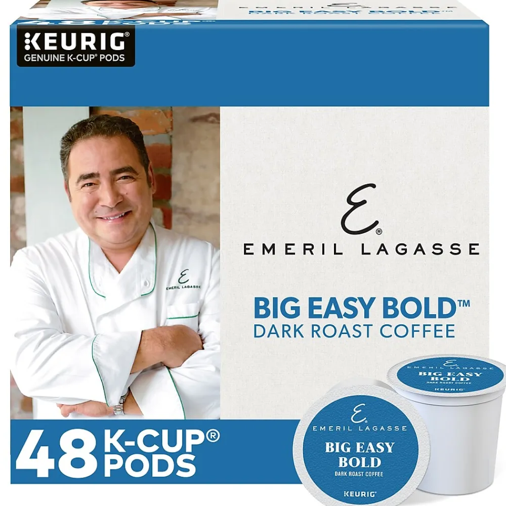 Emeril's Big Easy Bold Keurig® K-Cup® Pods, Dark Roast, 48 Count (373309)