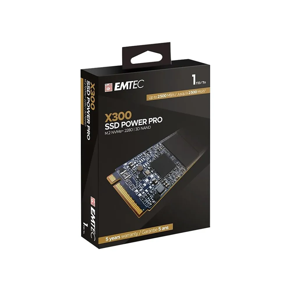 Outlet Emtec X300 Power Pro ECSSD1TX300 1TB PCI Express Internal Solid State Drive
