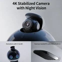 Online Enabot EBO X Home Robot, Black (EBO X)
