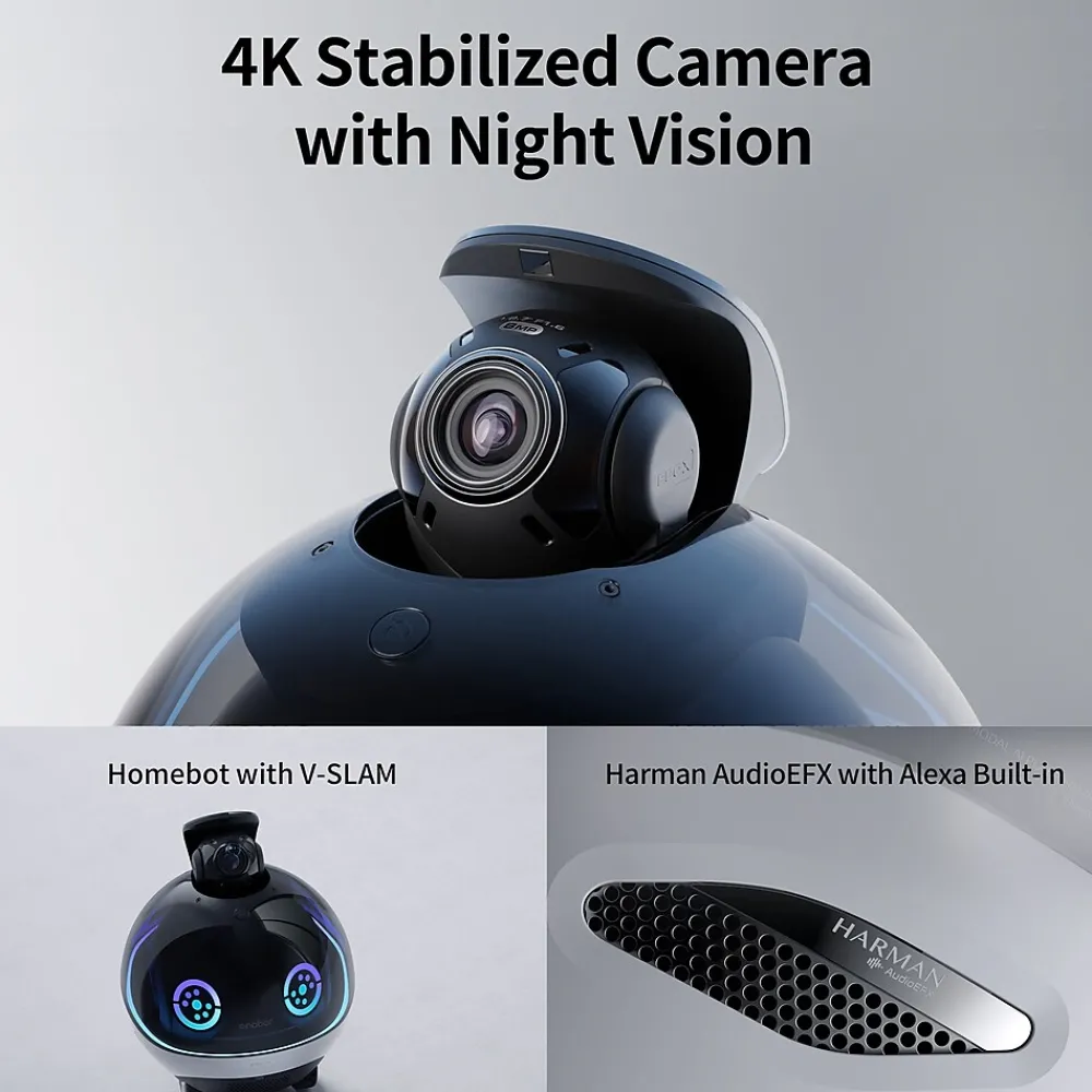 Online Enabot EBO X Home Robot, Black (EBO X)