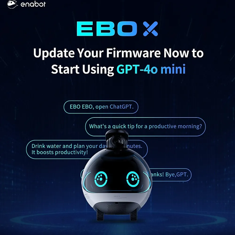 Online Enabot EBO X Home Robot, Black (EBO X)