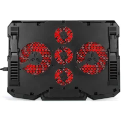 Sale Enhance Cryogen ENGXC20100RDWS Laptop Cooling Stand, USB Connectivity, Red