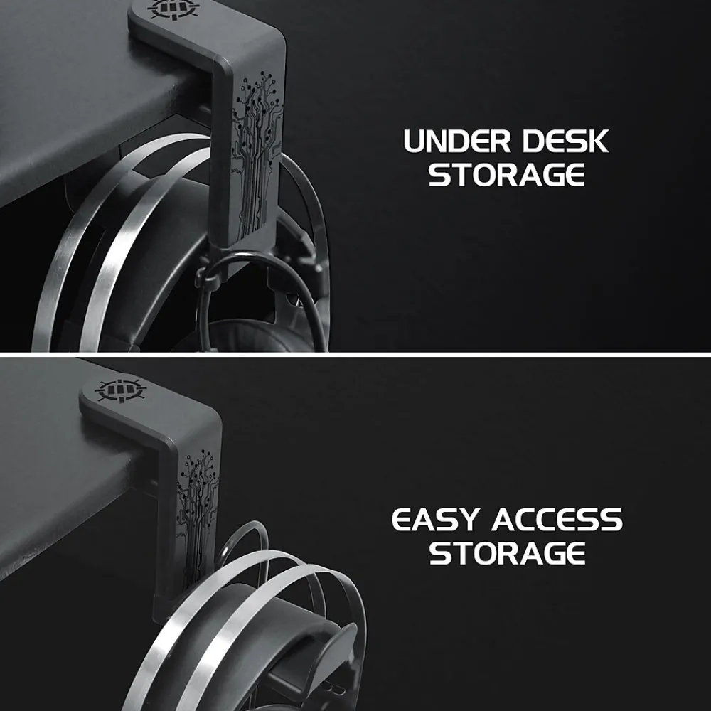 Discount Enhance ENUNHPM100BKEW Gaming Headphone Mount, Black