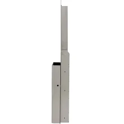® Flex High Capacity Trash Receptacle for 15” Wall Cavity by GP PRO, Stainless, 9.03