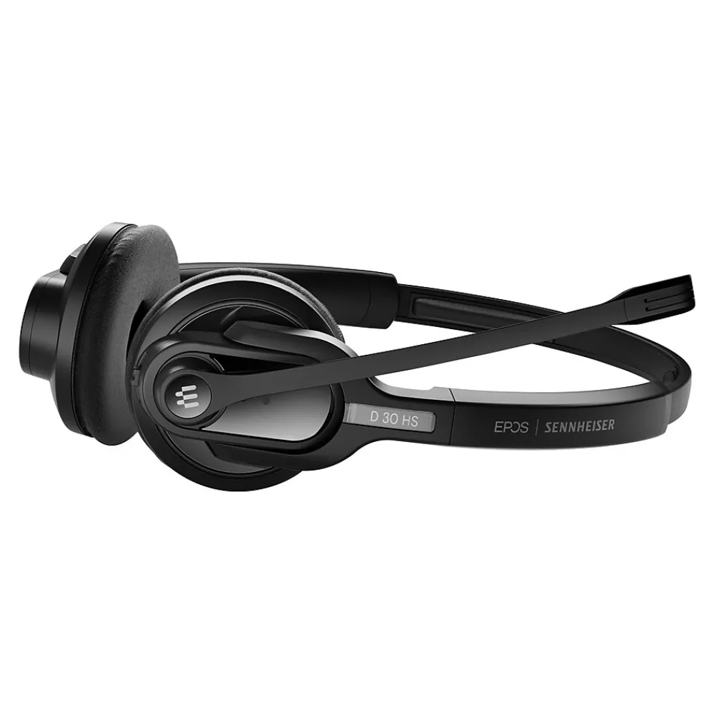 Discount EPOS IMPACT D 30 Phone Wireless Noise Canceling Stereo On Ear & Computer Headset, Black (1000989)