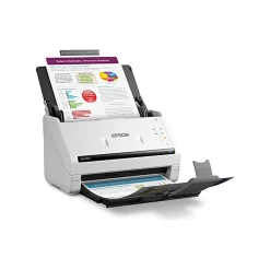 Epson DS-770 II Duplex Document Scanner, White/Black (B11B262201)