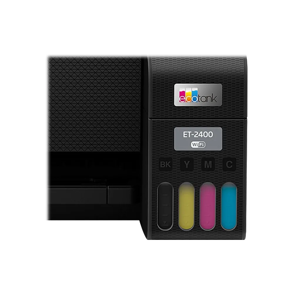 Epson EcoTank ET-2400 Wireless Color Inkjet Printer, All-In-One Supertank, Print, Scan, Copy (9592581)