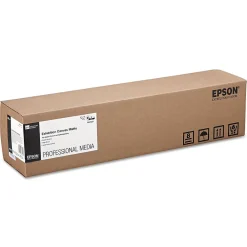 Wide Format Paper*Epson Professional Exhibition Canvas Matte Wide Format Canvas Paper, 24" x 40', Matte Finish (EPSS045257)