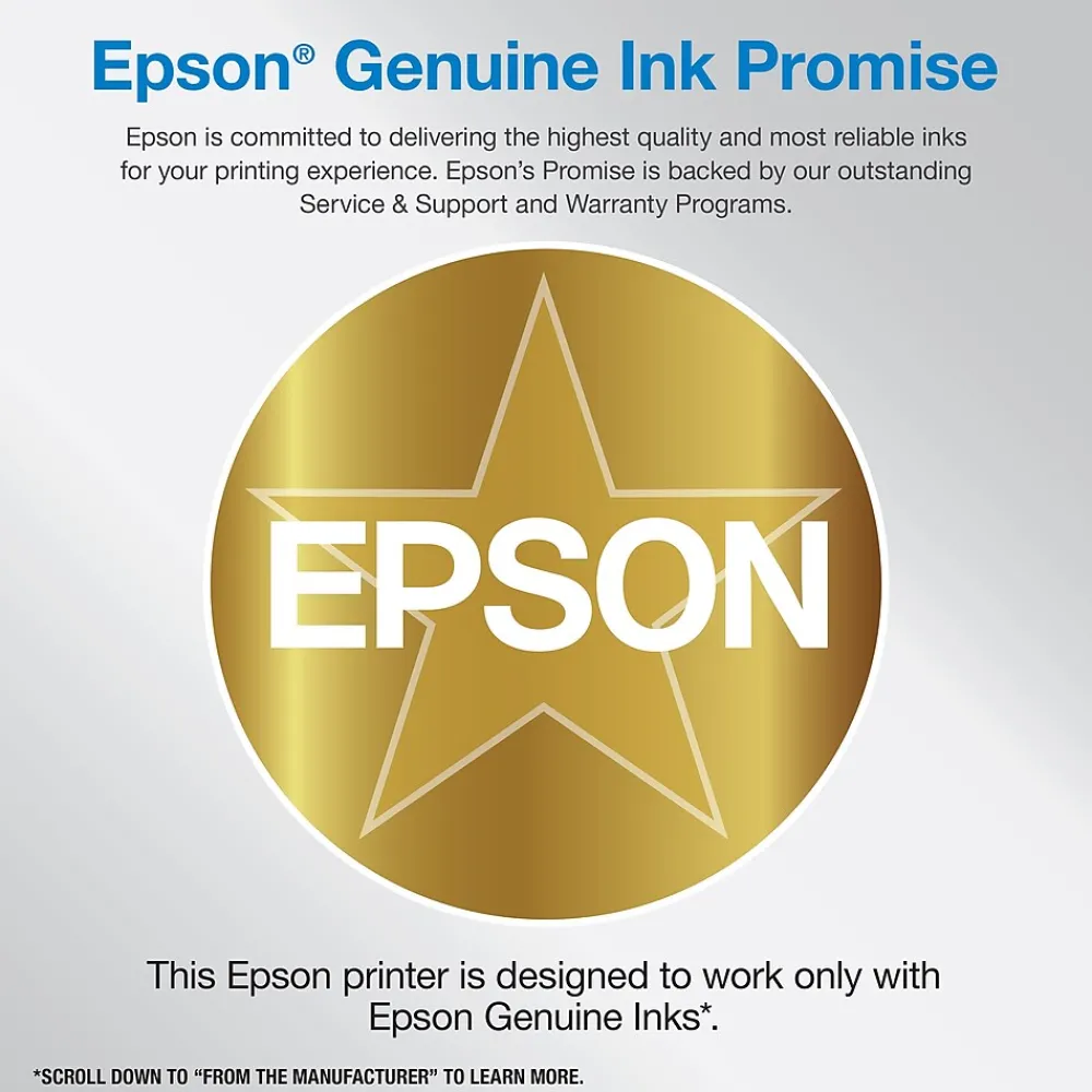 Epson WorkForce Pro WF-4830 Wireless Color Inkjet Printer, All-In-One, Print, Scan, Copy, Fax (9472528)