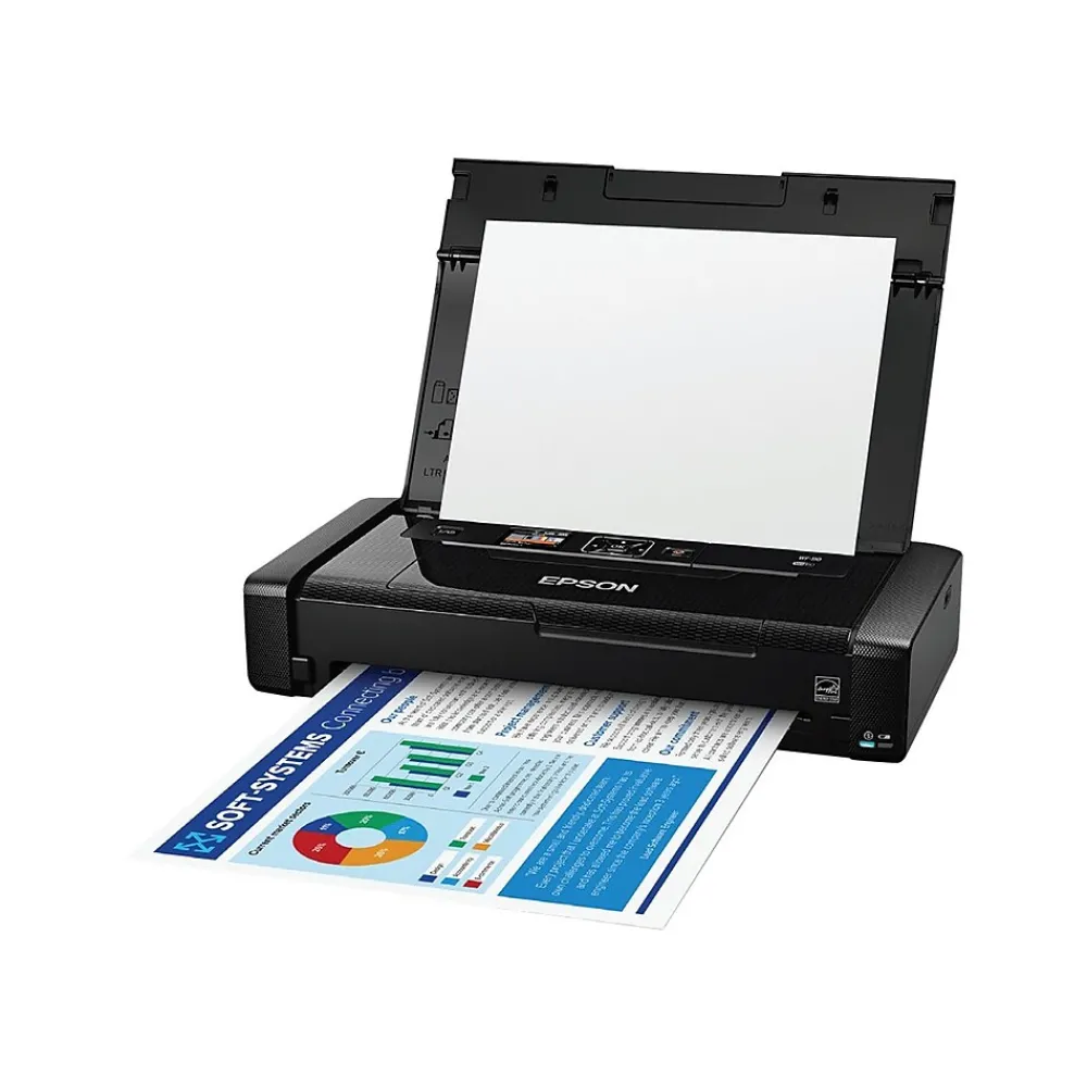 Epson WorkForce WF-110 Wireless Color Inkjet Printer, Single-Function, Print (9472520)
