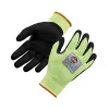 Ergodyne ProFlex 7041 Hi-Vis Nitrile-Coated Cut-Resistant Gloves, ANSI A4, Wet Grip, Lime, Medium, 12 Pairs (17813)