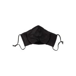 Ergodyne Skullerz Reusable Cloth Contoured Face Cover Mask, Small/Medium, Black, 3/Pack (48800)