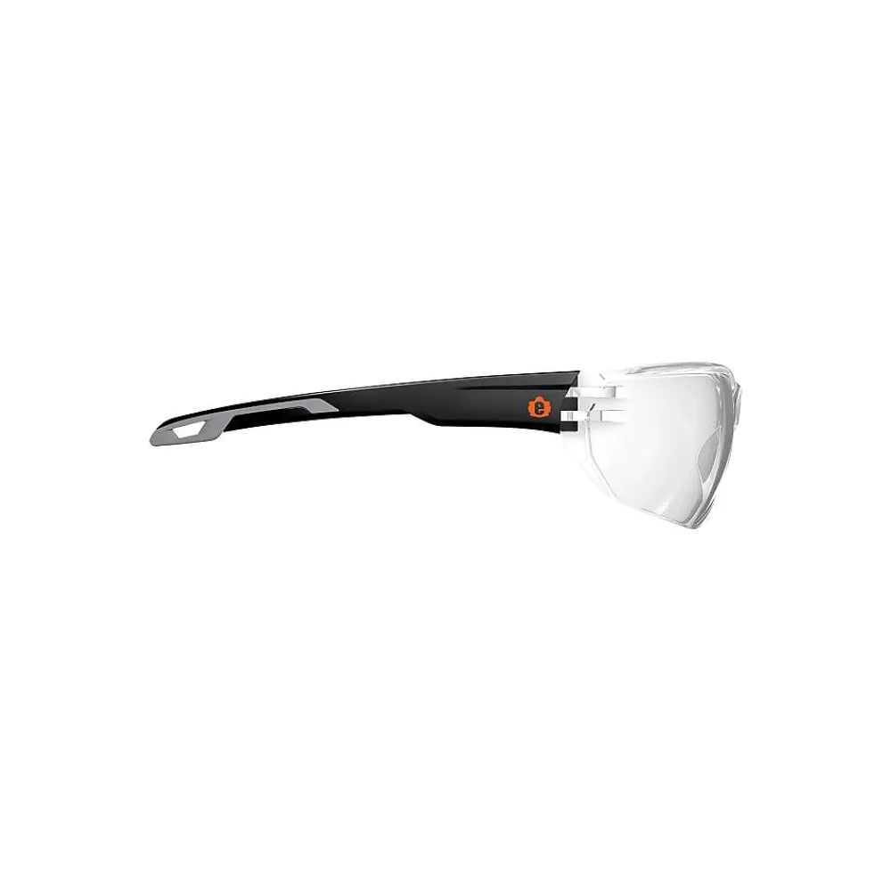 Ergodyne Skullerz VALI Anti-Fog Safety Glasses, Frameless, Clear Lens (59203)