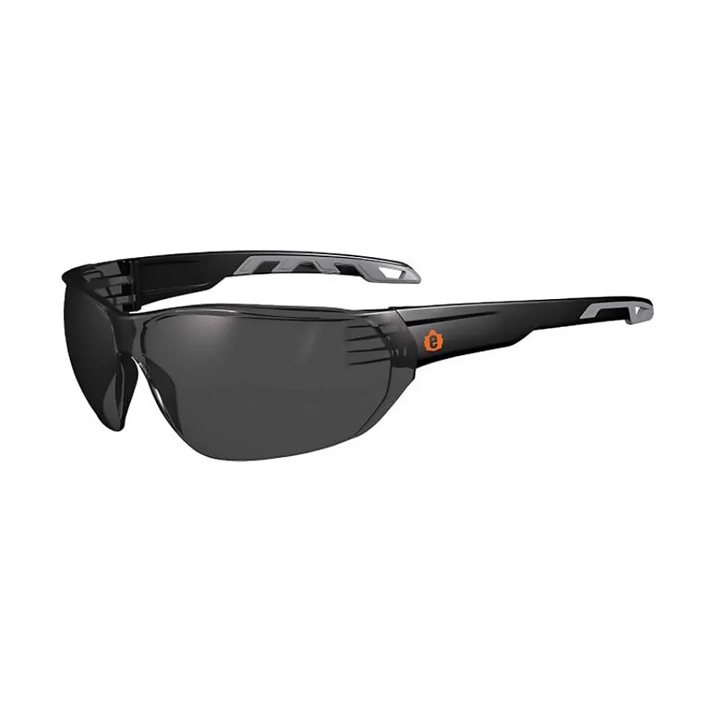 Ergodyne Skullerz VALI Safety Glasses, Frameless, Smoke Lens (59230)