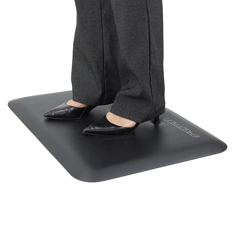 Ergotron WorkFit® Floor Mat, Small, Black (98-080-060)