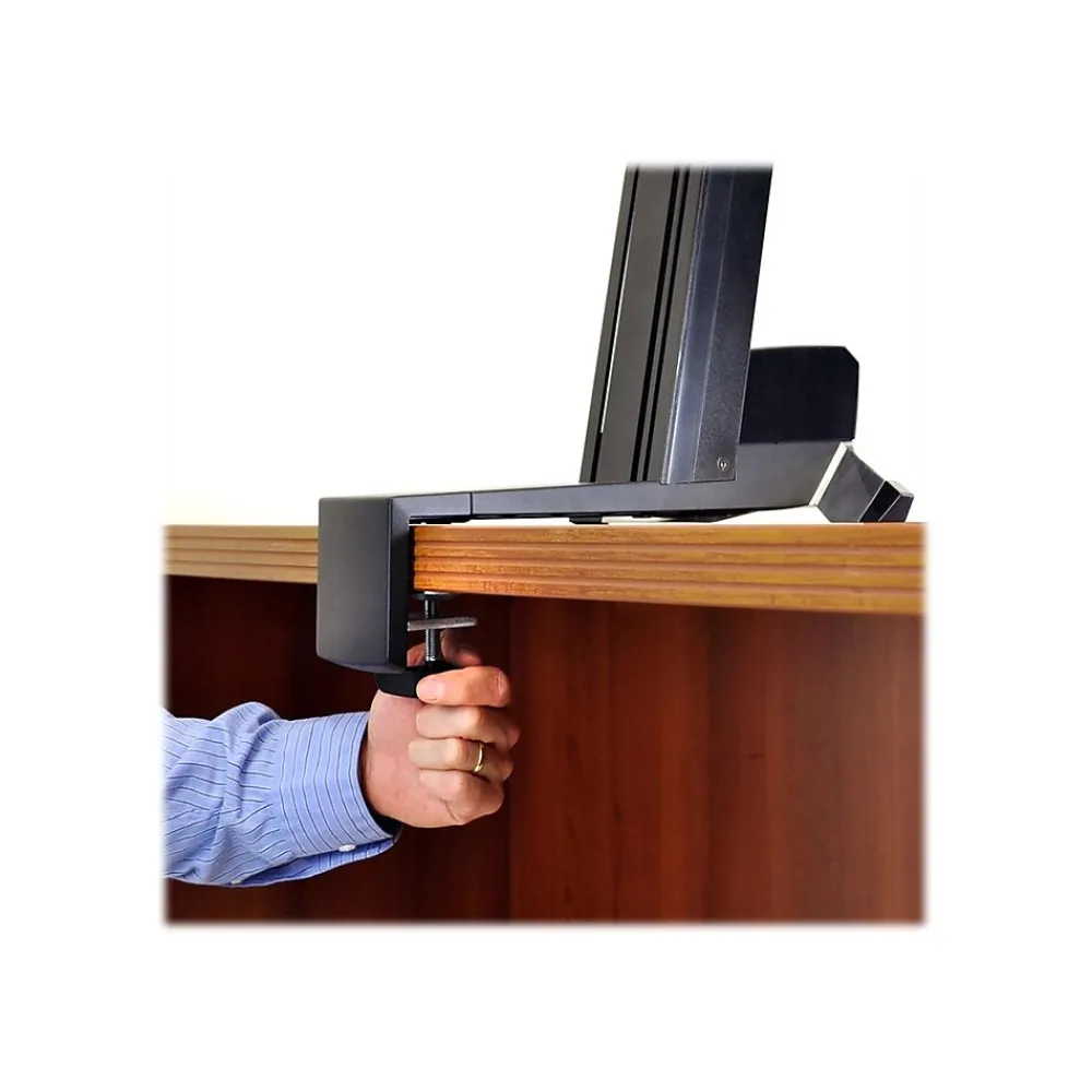 Standing Desks*Ergotron WorkFit-S Adjustable Desk, Aluminum/Plastic/Steel (33-350-200)