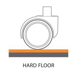 Chair Mats*ES Robbins E.S. Robbins Sit or Stand Mat Hard Floor Chair Mat, 45