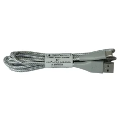 ESI Wireless Gear 6' USB-A to USB-C Cable, Male to Male, White/Gray (BL1779)
