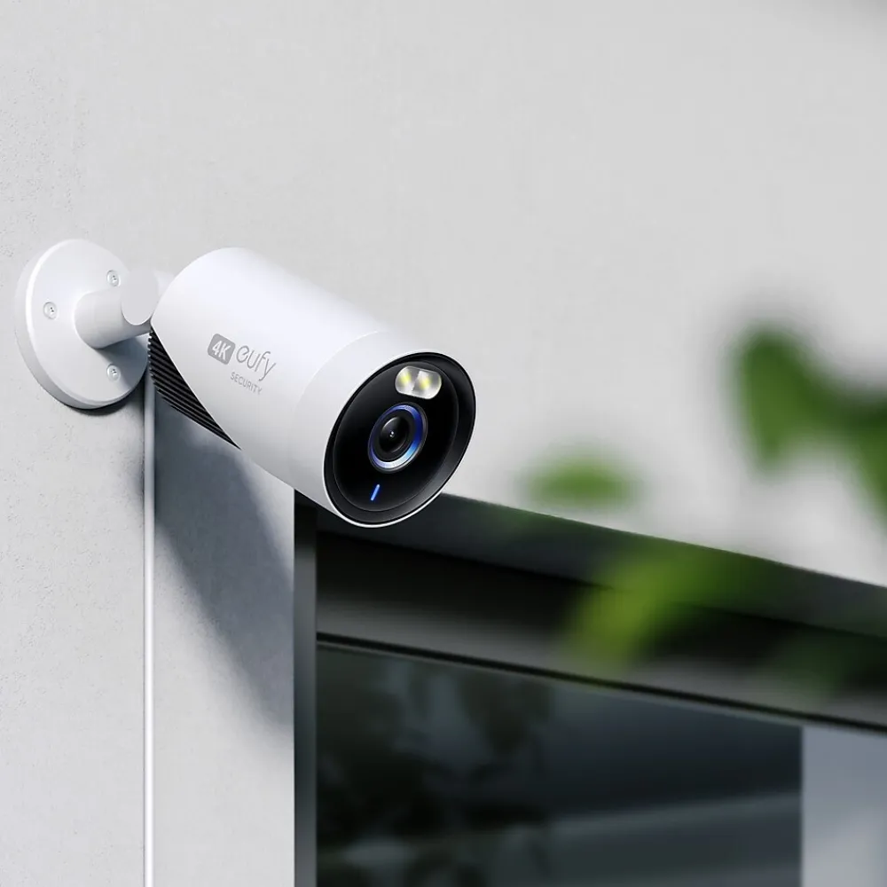 eufy Outdoor Wireless Add-On Security Camera, White (T8600121)