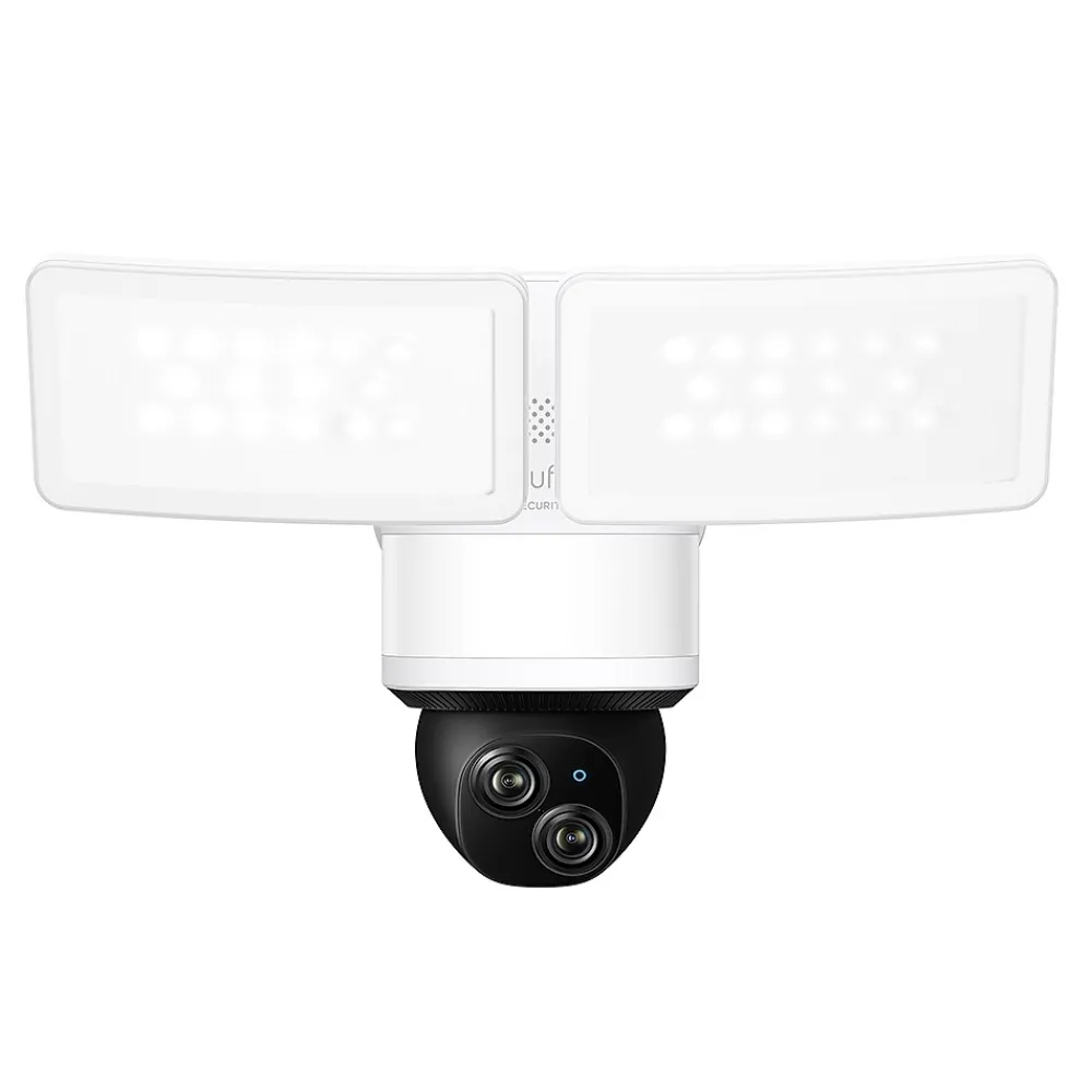 eufy Outdoor Wireless Floodlight Security Camera, White (T8425121)