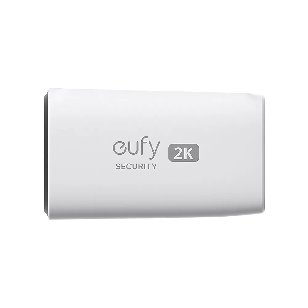 eufy SoloCam S220 Outdoor Wireless Solar Security Camera, White (T8134121)