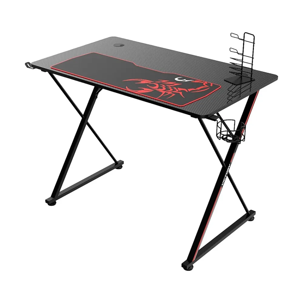 Corner Desks*Eureka Ergonomic 39" Computer Gaming Desk, Black (GD0071-BK)
