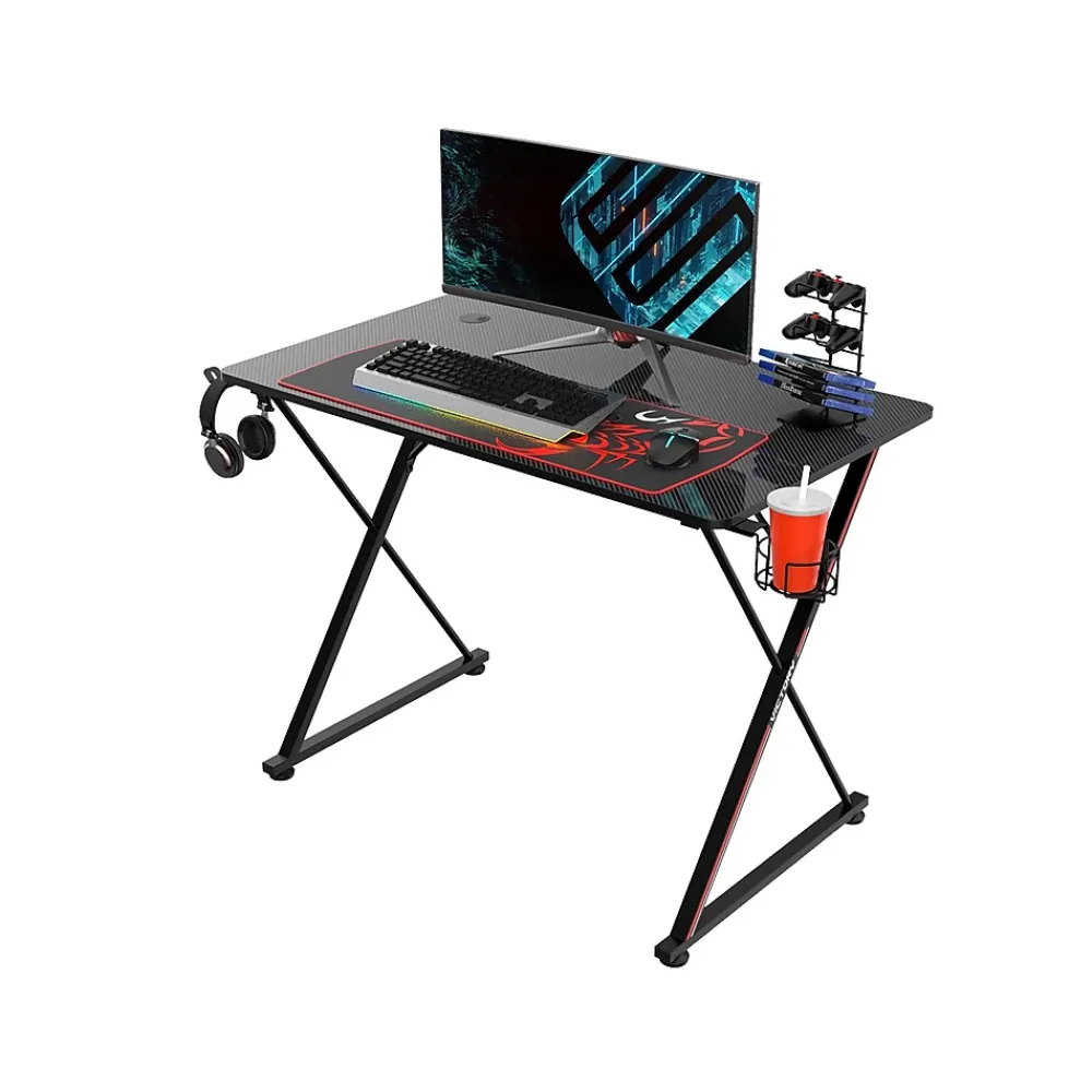 Corner Desks*Eureka Ergonomic 39" Computer Gaming Desk, Black (GD0071-BK)