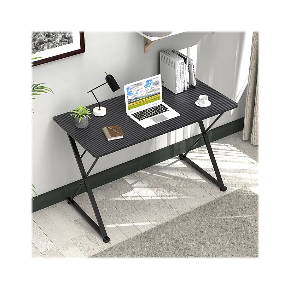 Computer Desks*Eureka Ergonomic 47" Computer Gaming Desk, Black (GD0072-BK)