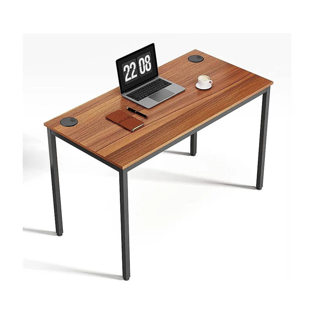 Computer Desks*Eureka Ergonomic 47"W Computer Desk, Teak (CD009)