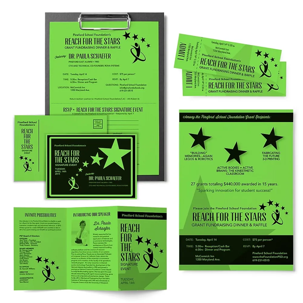 Card Stock*Exact 65 lb. Cardstock Paper, 8.5" x 11", Martian Green, 250 Sheets/Pack (WAU21811)